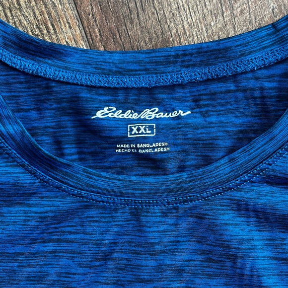 Mens Blue Eddie Bauer Longsleeve - Picture 3 of 5